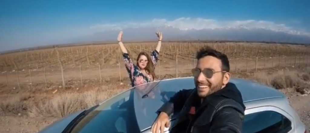 Video: la felicidad de dos turistas aventureros por Mendoza