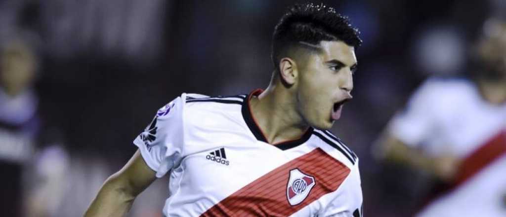 Exequiel Palacios est&aacute; a punto de dejar River y su futuro estar&aacute; en Europa