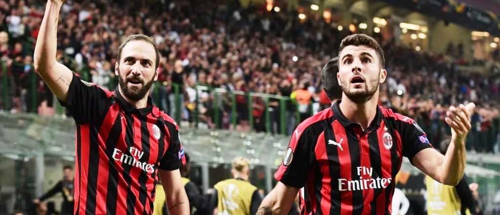 Con un golazo de Higuaín, Milan superó a Sampdoria
