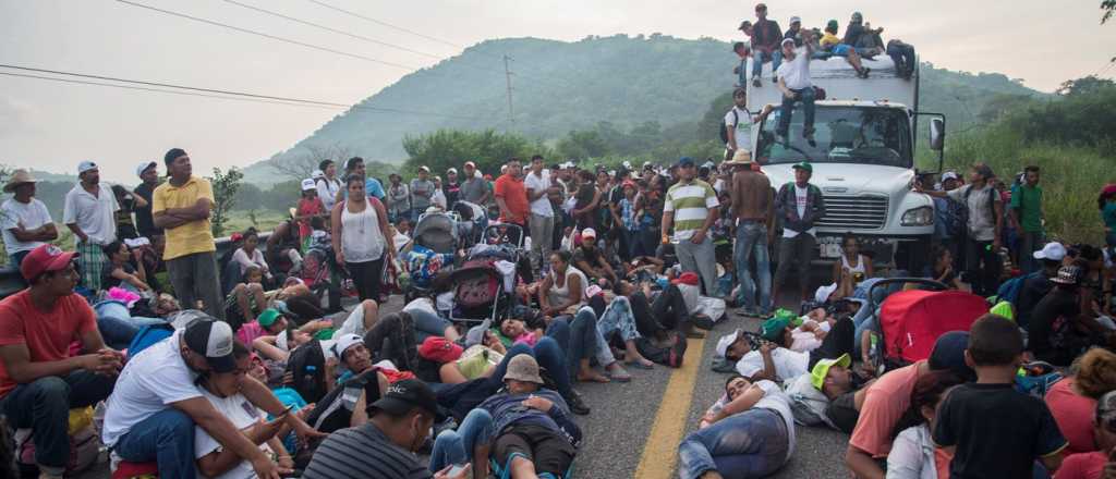 M&eacute;xico desmiente un acuerdo sobre asilo con EEUU por la caravana migrante