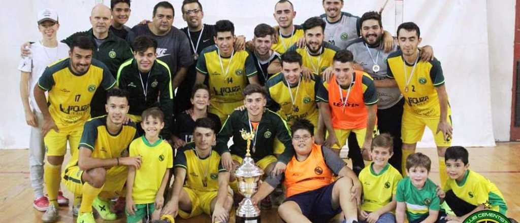 Cementista representará a Mendoza en el Sudamericano de Futsal