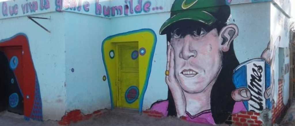 Mala Fama y el mural villero que es furor en San Juan
