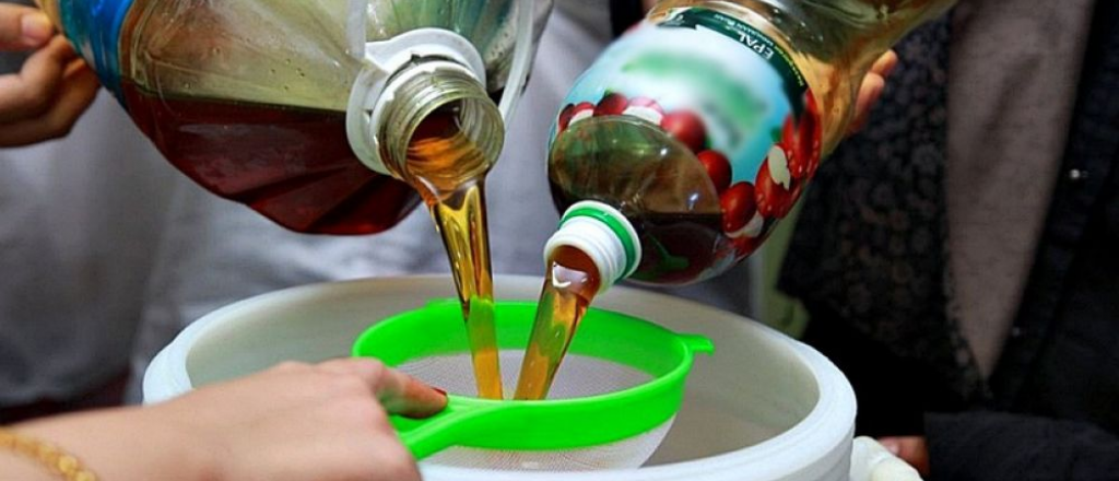 Luj&aacute;n de Cuyo recolecta aceite de cocina usado para reciclar