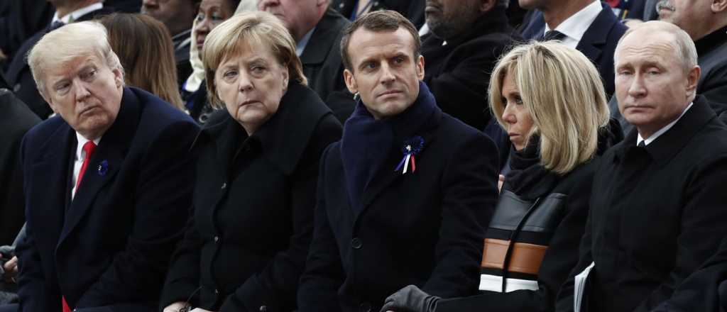 L&iacute;deres mundiales conmemoran los cien a&ntilde;os del fin de la Primera Guerra 