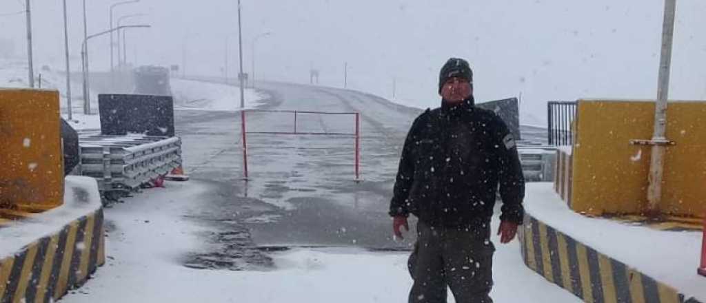 Cierran el Paso Cristo Redentor por mal tiempo