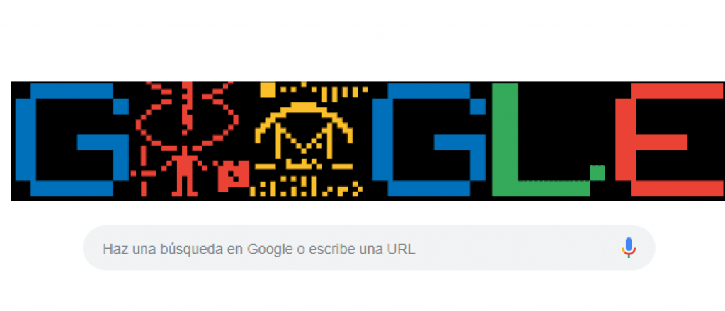 Google homenajea al primer mensaje de radio enviado al espacio con un doodle