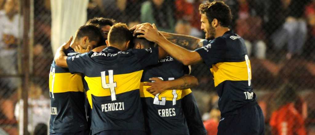 Boca gole&oacute; a Montevideo Wanderers