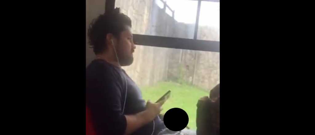 Video: una joven escrachó a un pasajero que se masturbaba en el micro