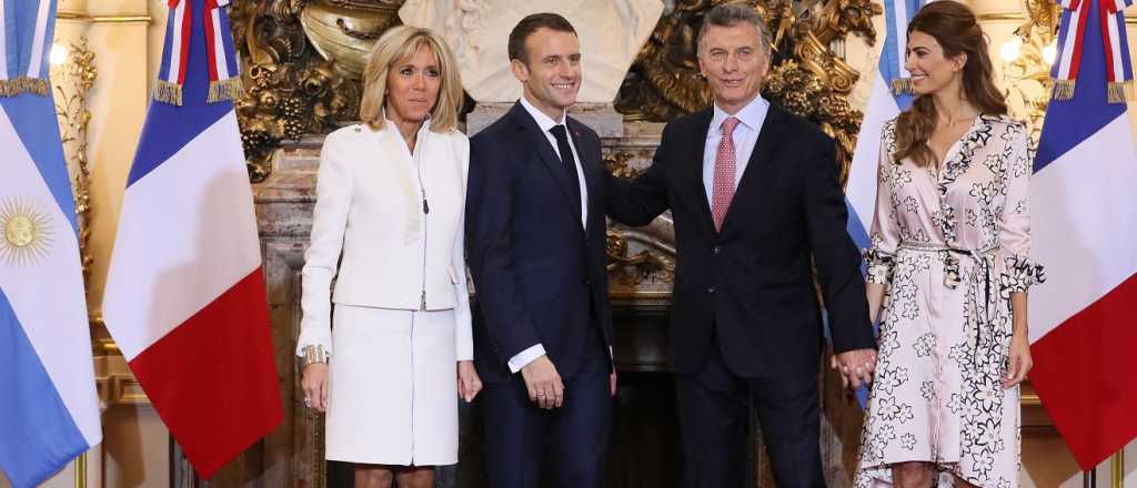 Cumbre del G 20: elogios y pedidos entre Macron y Macri