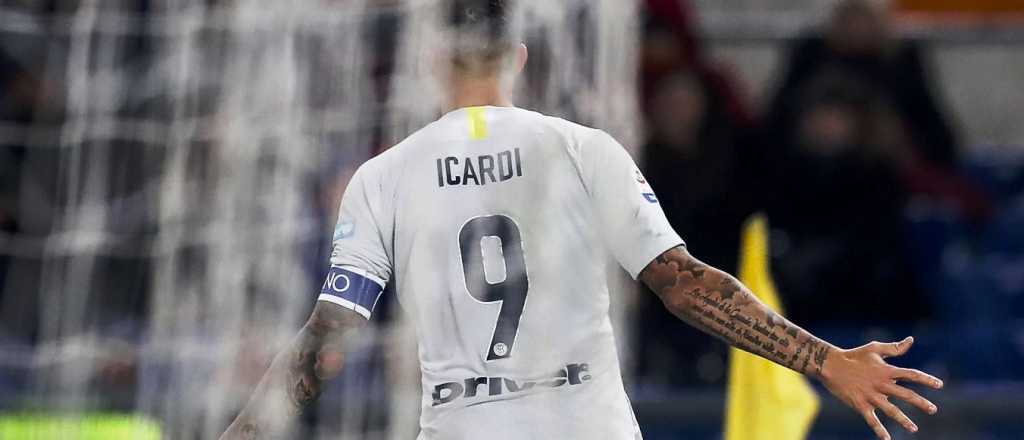 Por el conflicto contractual, Inter le quitó el número 9 a Mauro Icardi