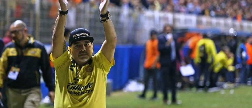 Maradona se llevó a un ex River para reforzar al Dorados