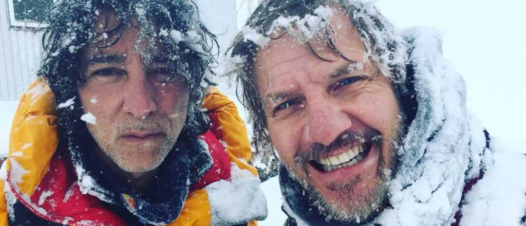 Facundo Arana y Javier Calamaro est&aacute;n varados en el Aconcagua