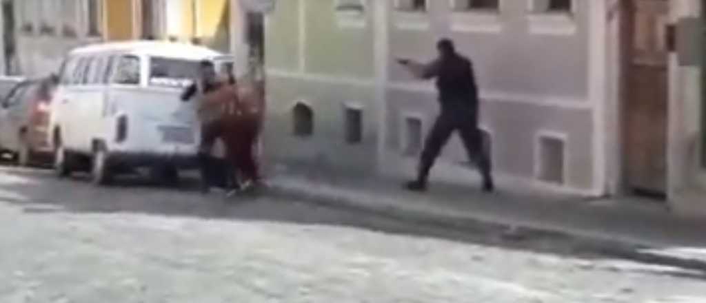 Video: así mata un policía en Brasil a un ladrón que no acata la voz de alto