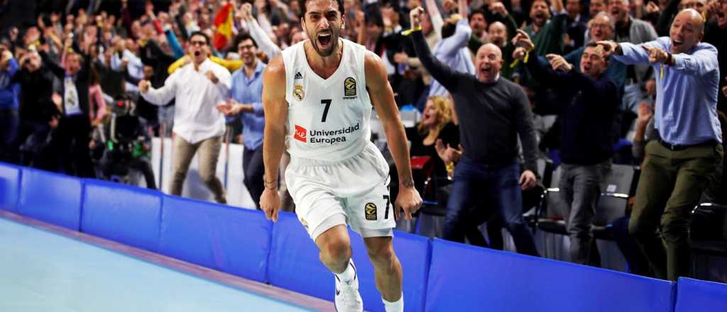 Un basquetbolista argentino convirtió un triple "sobrenatural" en Europa
