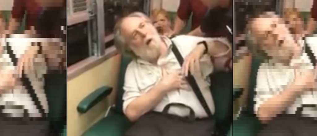 Lo descubrieron sac&aacute;ndole fotos a una chica y fingi&oacute; un infarto para zafar