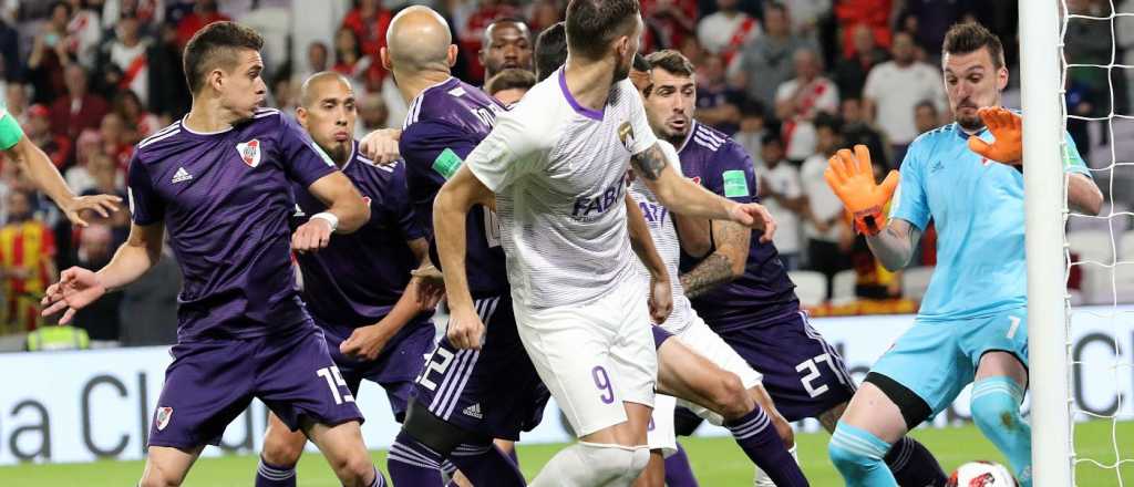 Videos: Al Ain "repiti&oacute;" ante River un gol que convirti&oacute; d&iacute;as atr&aacute;s  
