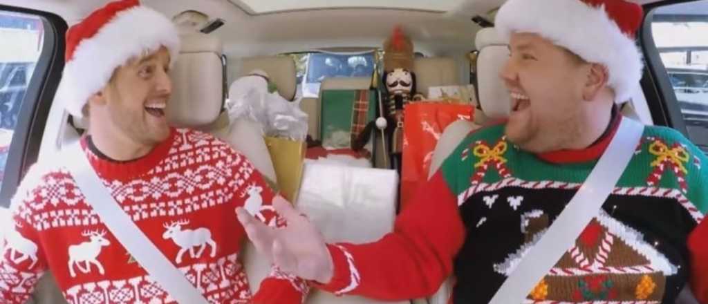 Michael Buble y grandes figuras en el Carpool Karaoke navide&ntilde;o