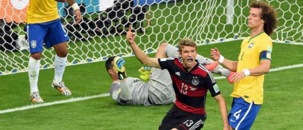 Ronaldinho se "veng&oacute;" de la hist&oacute;rica victoria de Alemania frente a Brasil