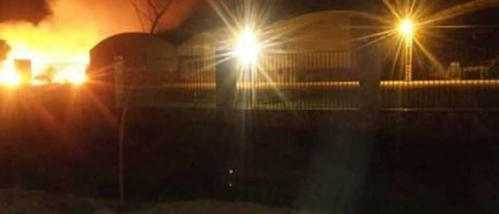 Incendio en la planta de Alco Tupungato: sospechan que fue intencional