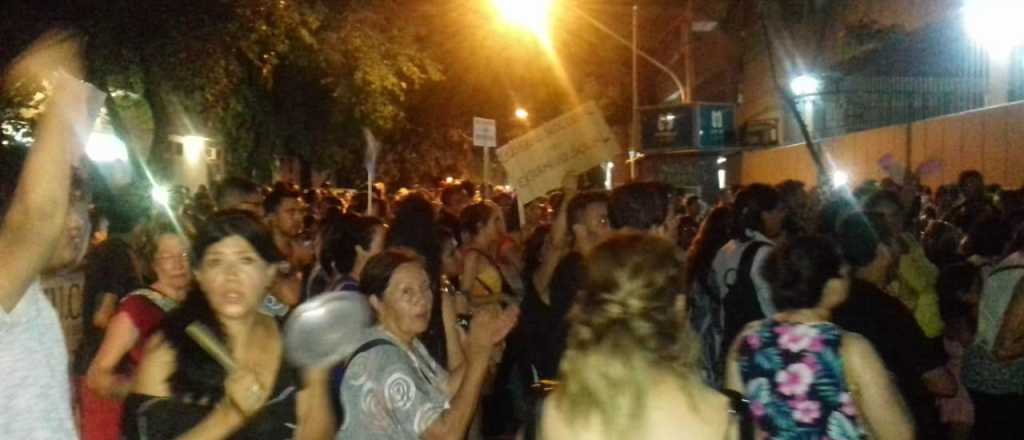En Mendoza también protestaron contra el aumento de tarifas