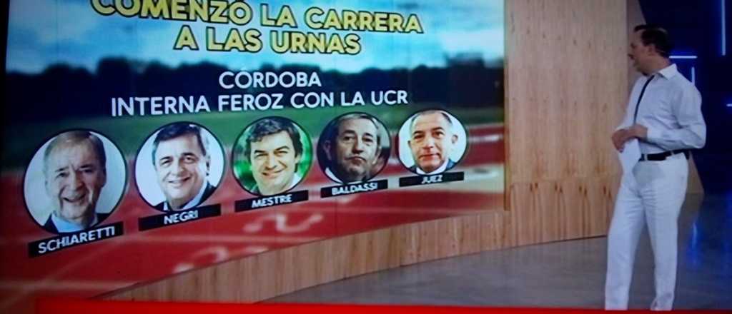 C5N se mand&oacute; un ins&oacute;lito pifie con De Marchi y Julio Cobos