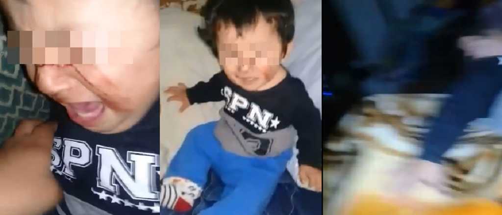 Detuvieron a la mujer que se filmó pegándole a su hijo de 3 años