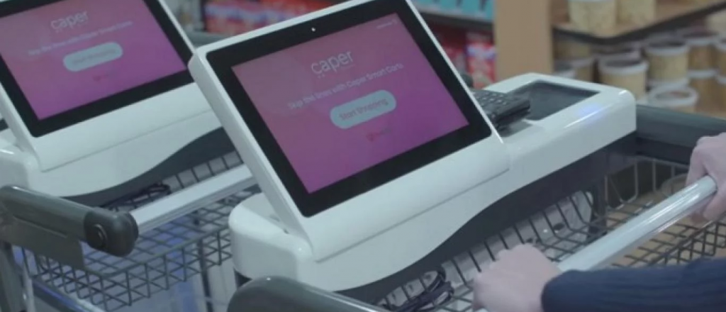 Presentan el primer "carrito" con inteligencia artificial para el supermercado