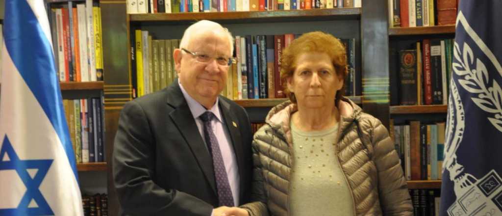 El presidente de Israel a la madre de Nisman: "Su hijo fue un héroe"