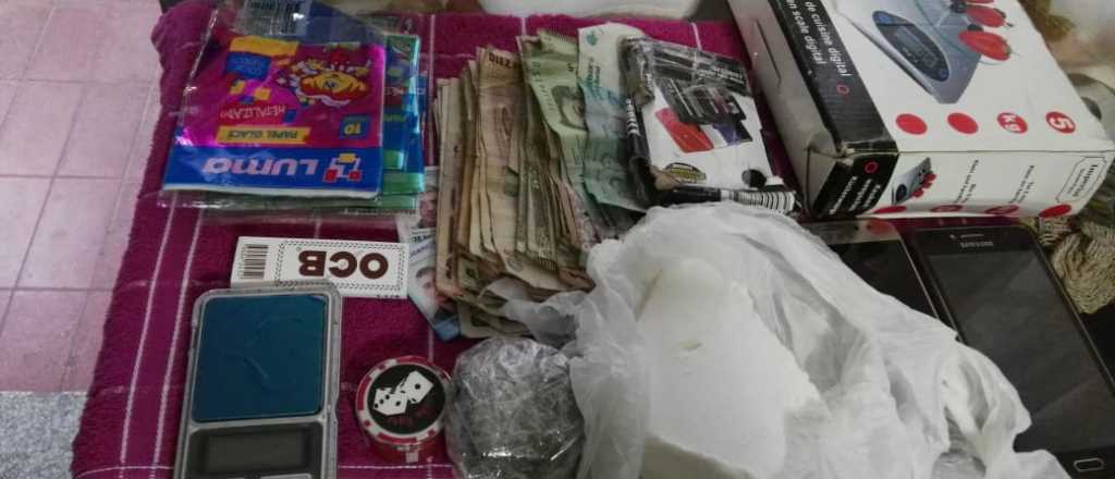Un detenido con droga y dinero en Guaymallén 