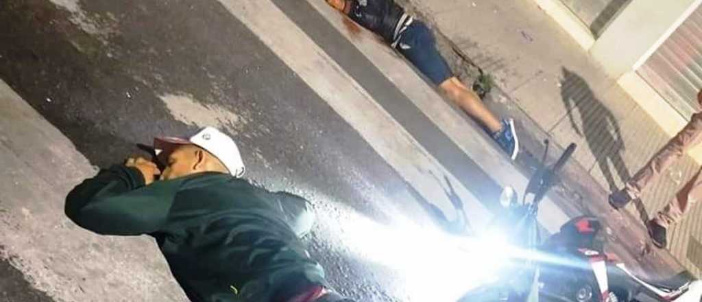 Video: un policía federal mató a un motochorro e hirió a otro