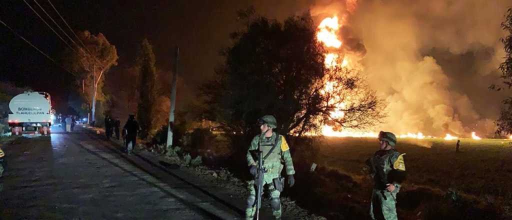 Ya son 79 los muertos en la explosión del oleoducto en México