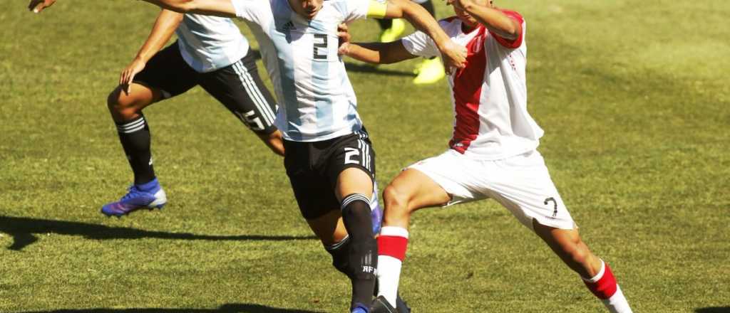 La Sub 20 superó a Perú con lo justo y clasificó al hexagonal final