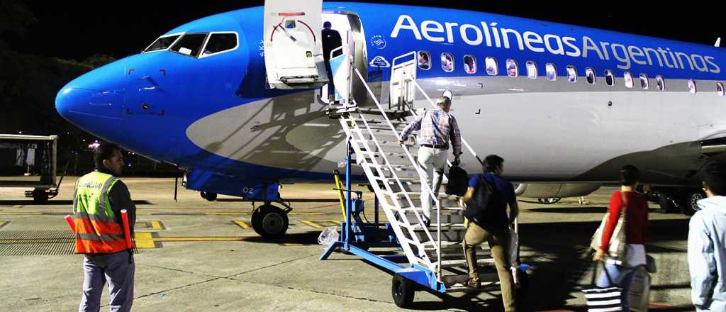 Aerolíneas Argentinas transportó más pasajeros en junio