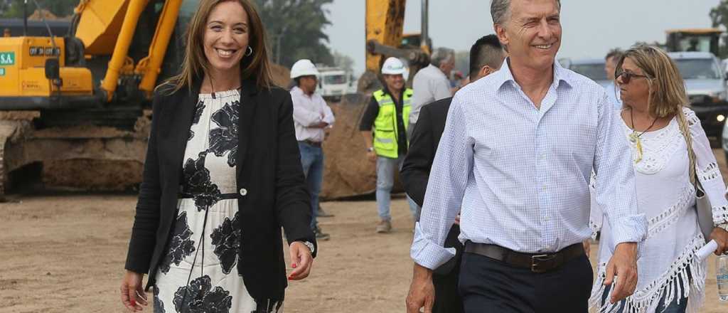 Macri y Vidal con fuertes cr&iacute;ticas a CFK en inauguraci&oacute;n de obras de agua