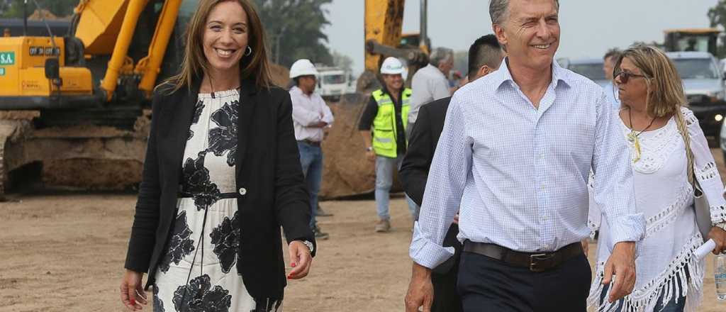 Macri y Vidal con fuertes críticas a CFK en inauguración de obras de agua