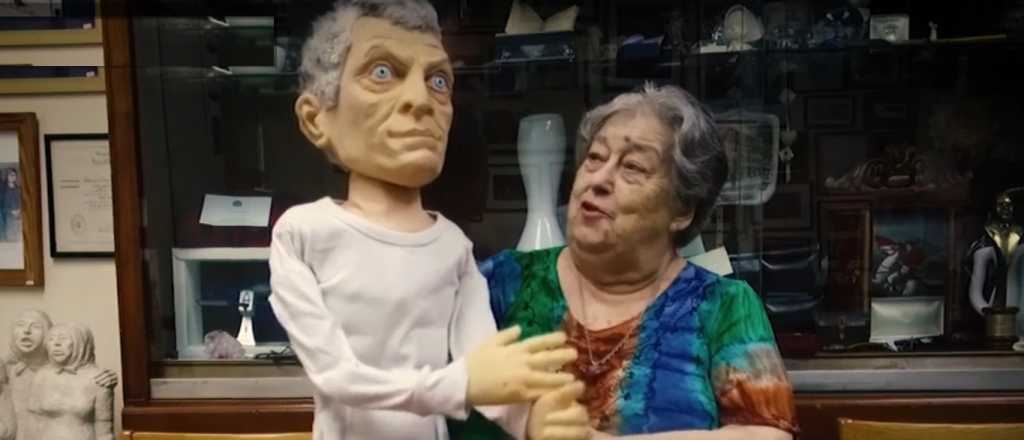 Hebe de Bonafini se burló de Macri con el muñeco "MirkoRupto"