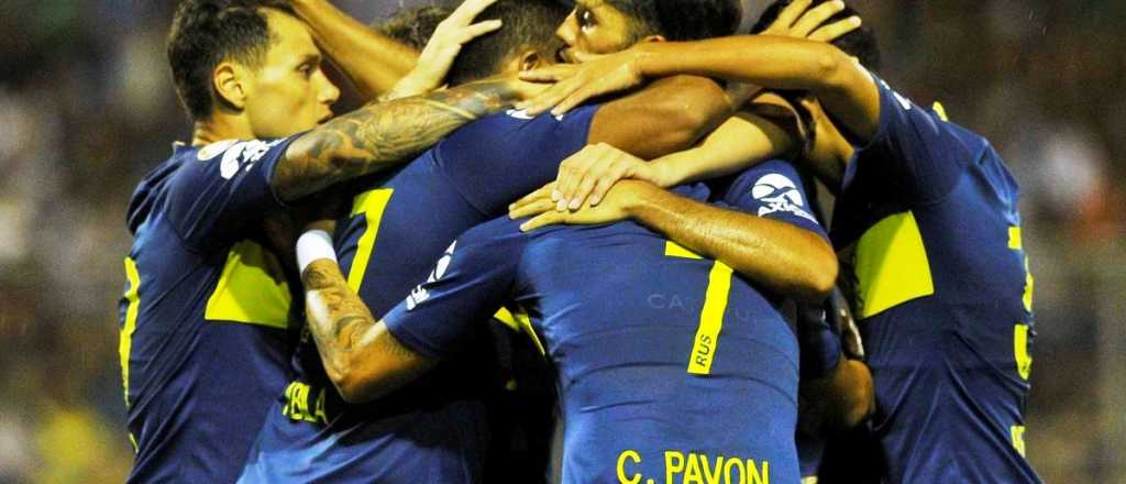 Video: los cuatro goles de Boca en San Juan