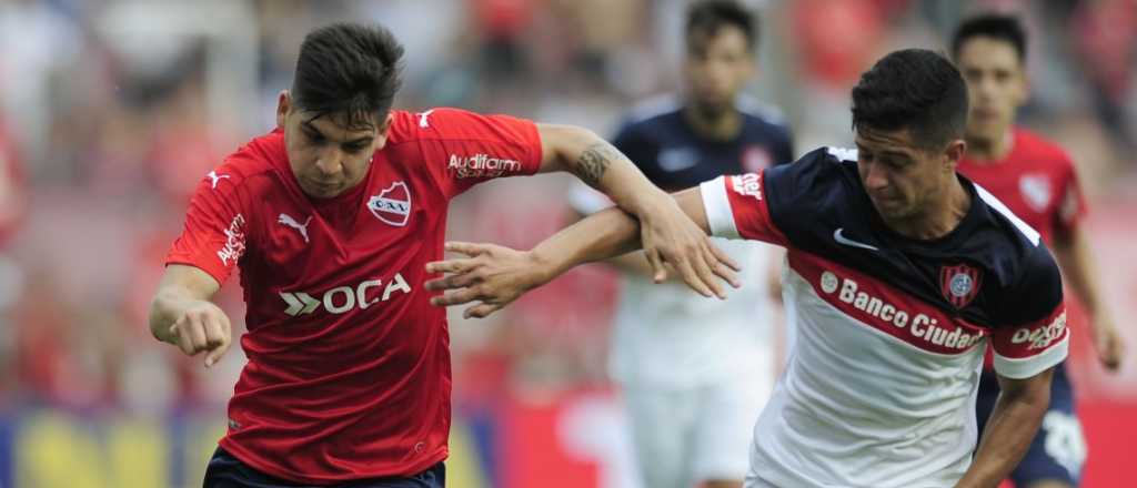 Independiente - San Lorenzo y toda la agenda dominguera de la Superliga