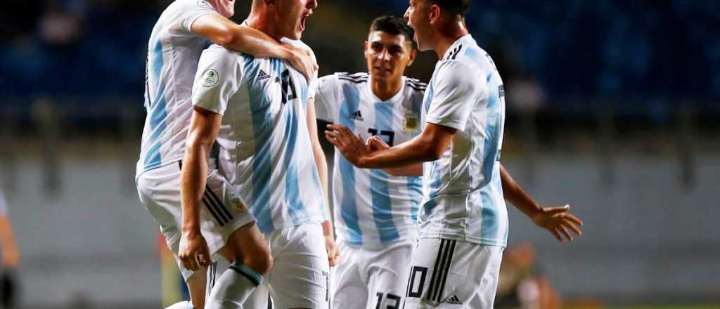 El sub 20 gole&oacute; a Venezuela y se acerca al Mundial de Polonia