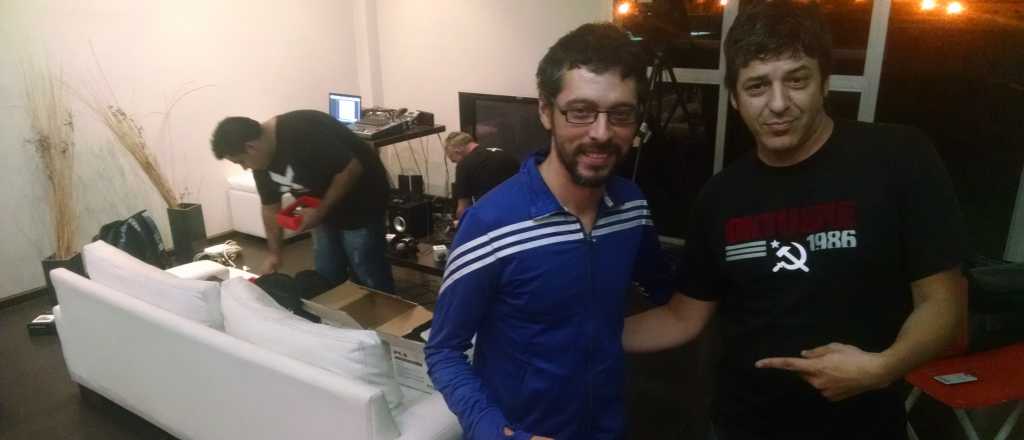 Vorterix ya está en San Martín por el recital del Indio