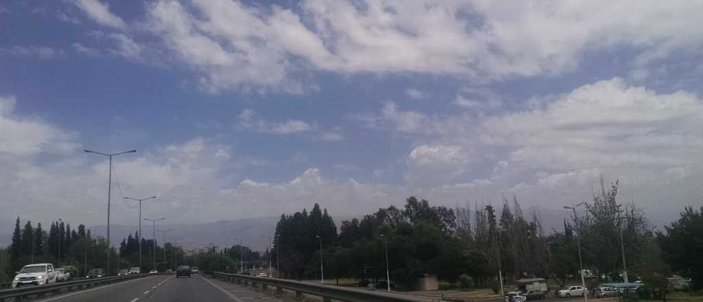 El tiempo en Mendoza: viernes c&aacute;lido, ma&ntilde;ana baja la temperatura