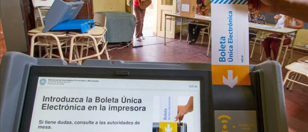 Con voto electrónico, Salta vota en las PASO