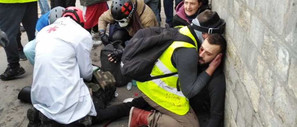 Un "chaleco amarillo" perdió una mano durante incidentes en París