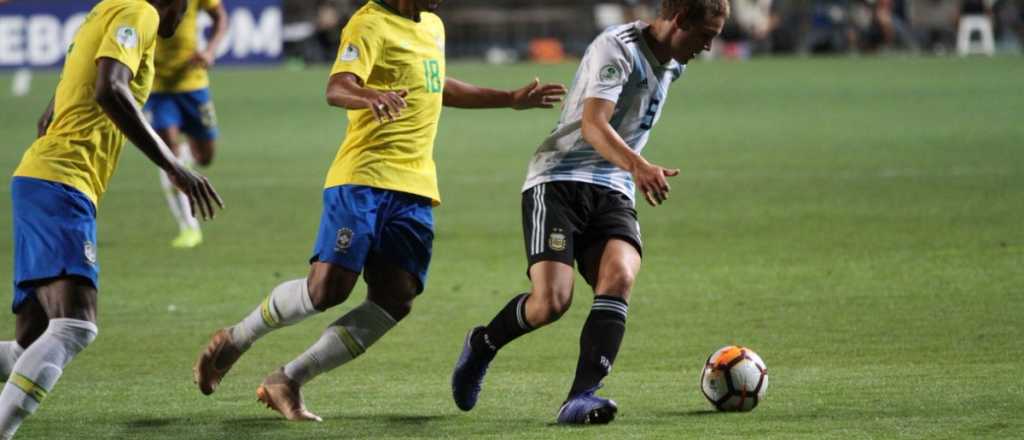La Sub 20 perdió con Brasil y dejó escapar el título del Sudamericano
