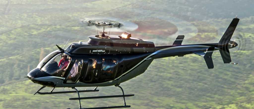 El helicóptero perdido cerca de Tupungato aterrizó de emergencia