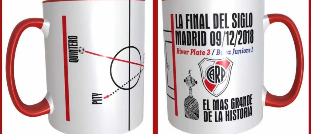 Imperdible: llegó la taza del gol del Pity Martínez a Boca en la Superfinal