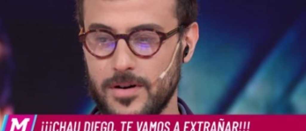 Diego Leuco se despidi&oacute; con l&aacute;grimas de "El Diario de Mariana"