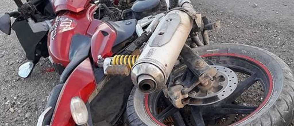 Muri&oacute; un motociclista en un accidente en el Corredor del Oeste