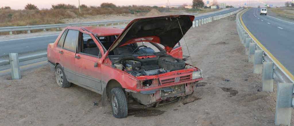 San Rafael: volcó el auto en el que circulaba y murió