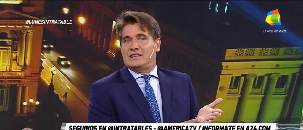 Guillermo Andino debut&oacute; como conductor de Intratables: "Soy antigrieta"